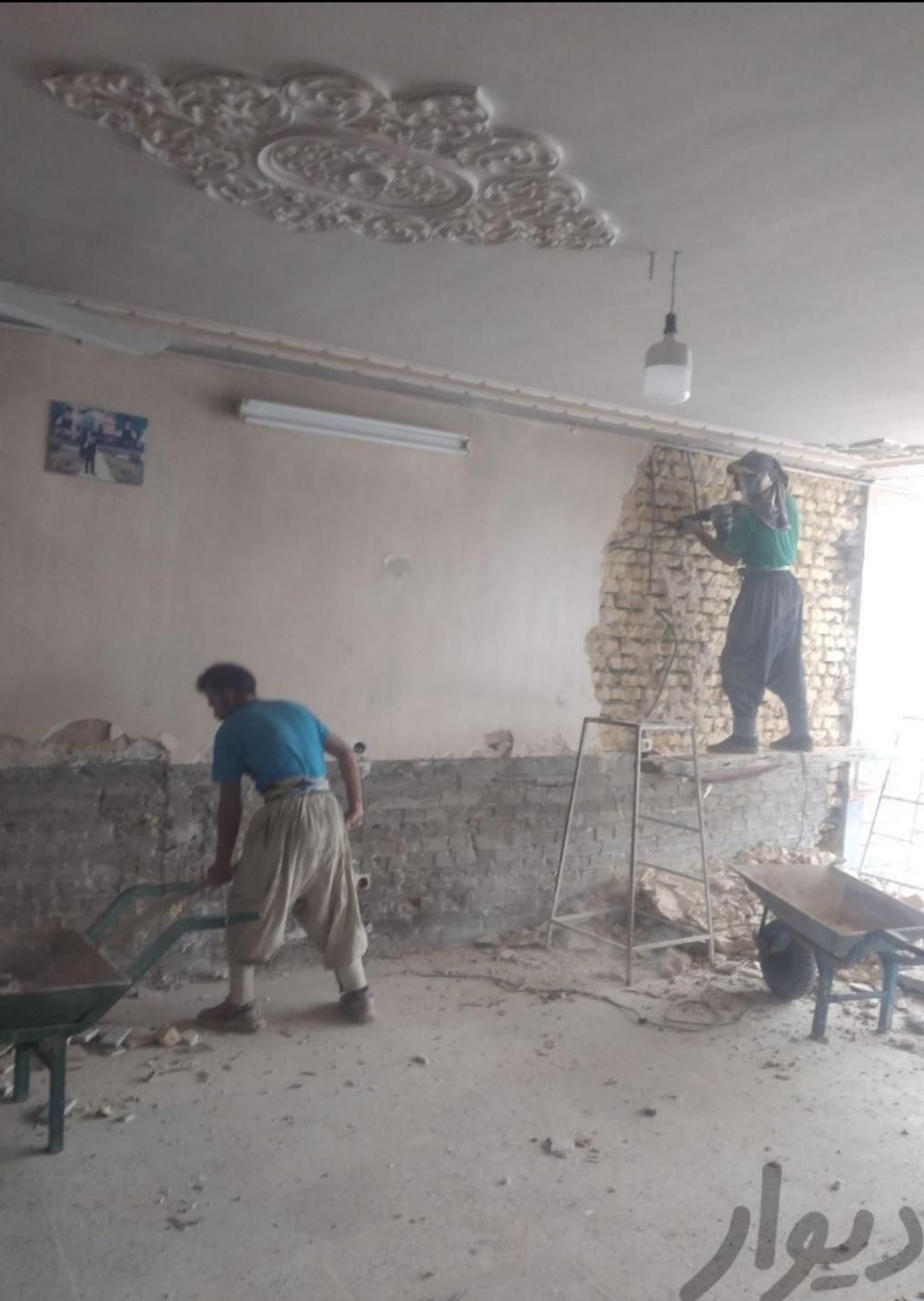 تخریب کار ساختمان صفر تا صد و مغنی چاه|خدمات پیشه و مهارت|قم, باسکول|دیوار