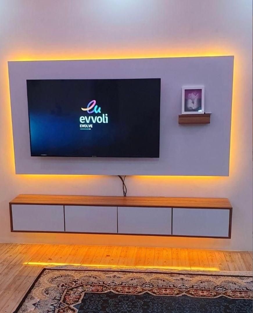 میز‌ تیوی دیواری و پلیت نور مخفی|میز تلویزیون|اسلام‌شهر, ایرین|دیوار