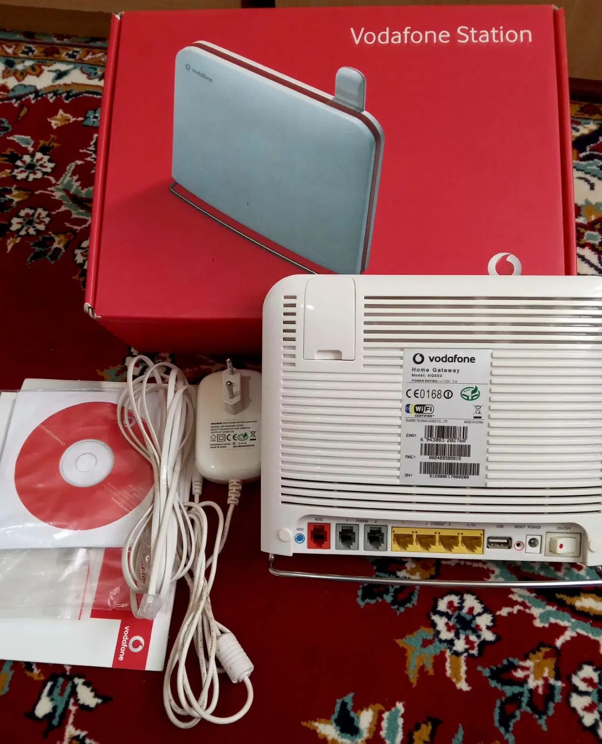 مودم ADSL مارک  Vodafone|مودم و تجهیزات شبکه|مشهد, توس (بلوار توس)|دیوار