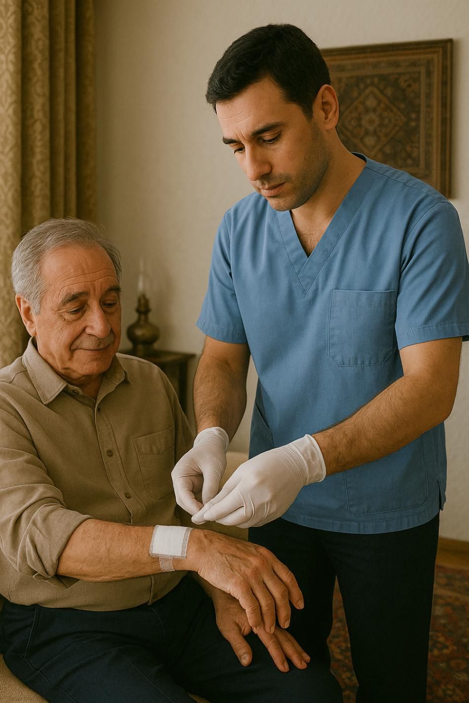 تزریقات در منزل وصل سرم ساکشن فولی بخیه|آرایشی، بهداشتی، درمانی|صدرا-فارس, |دیوار