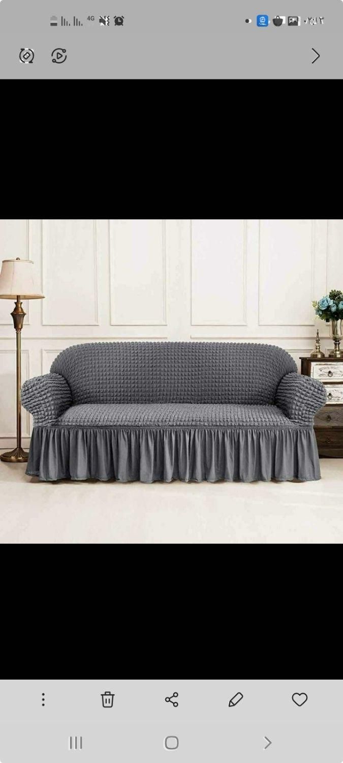 کاور مبل ۷نفره پارچه ایی قابل شستشو|مبلمان خانگی و میز عسلی|رشت, سلیمانداراب|دیوار