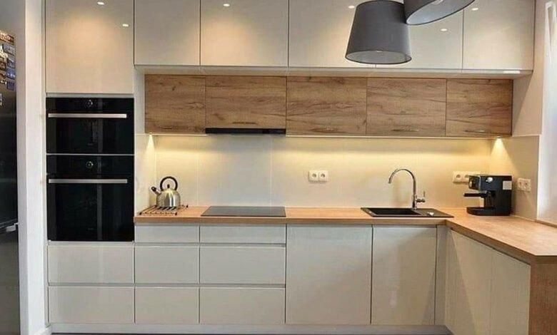 کابینت ام دی اف / MDF / تیک آبی|مصالح و تجهیزات ساختمان|رباط‌کریم, |دیوار