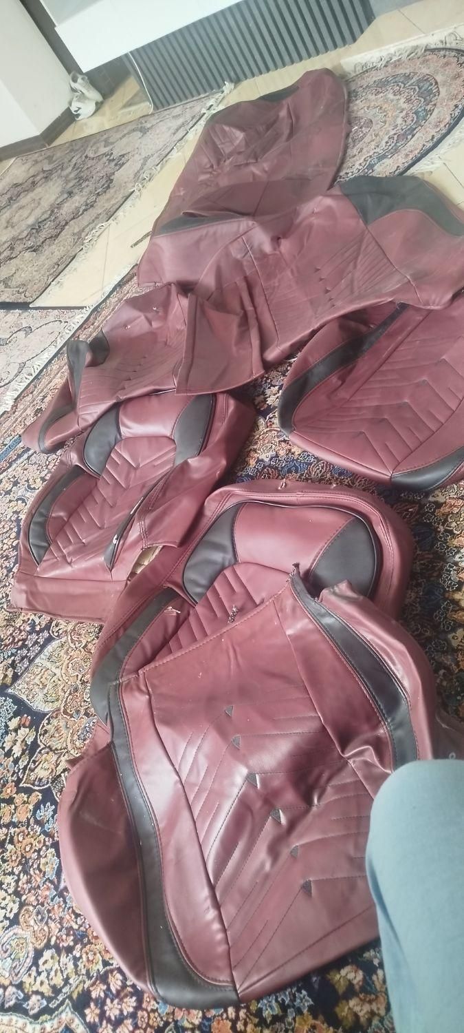 روکش صندلی پژو  چرم|قطعات یدکی و لوازم جانبی|فولادشهر, C2|دیوار