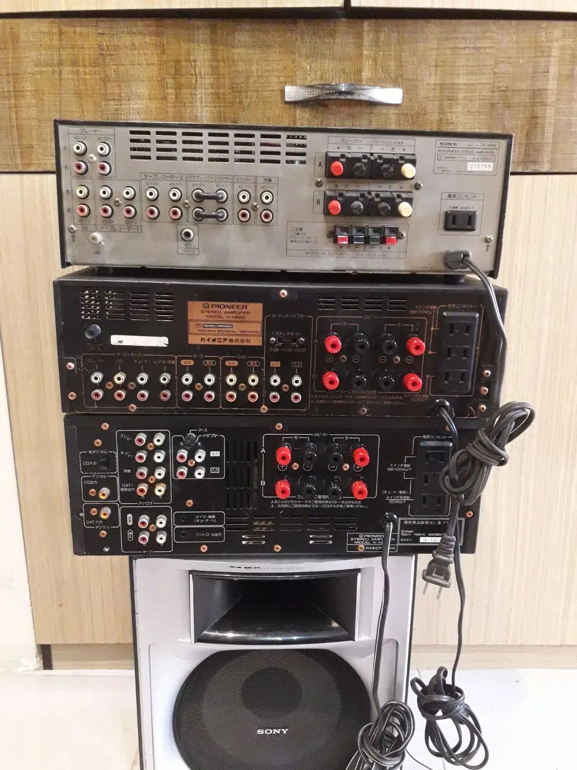 PIONEER A-X830 PRO 820   SONY 910|سیستم صوتی خانگی|مشهد, فاطمیه|دیوار