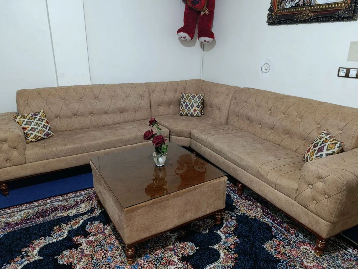 فروش مبل راحتی|مبلمان خانگی و میز عسلی|تهران, هلال احمر|دیوار