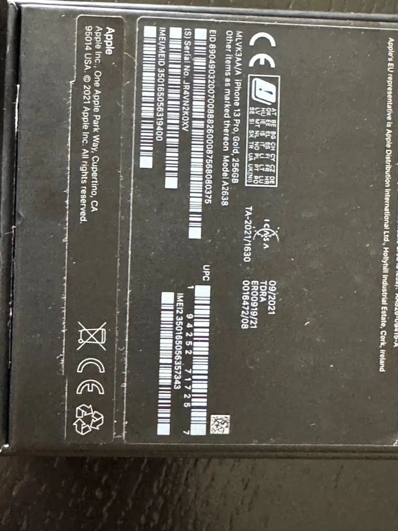 اپل iPhone 13 Pro با حافظهٔ ۲۵۶ گیگابایت|موبایل|تهران, فاطمی|دیوار