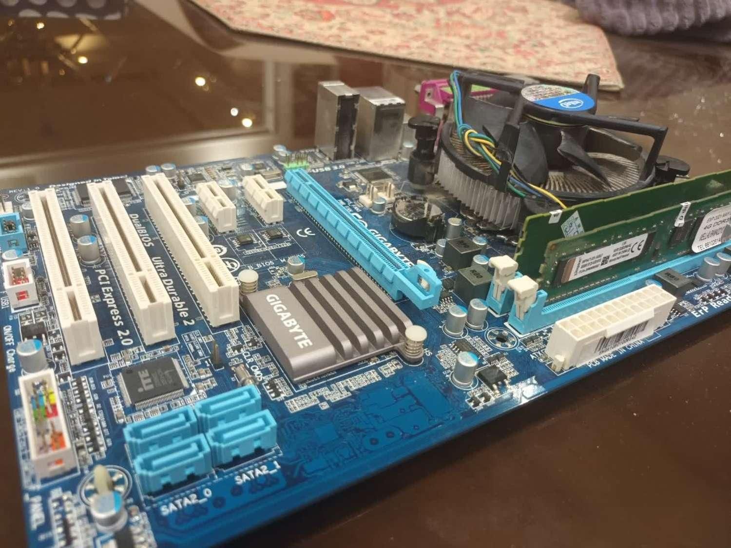 پک CPU + مادربرد + رم - مناسب گیم و کار اداری|قطعات و لوازم جانبی رایانه|یزد, |دیوار