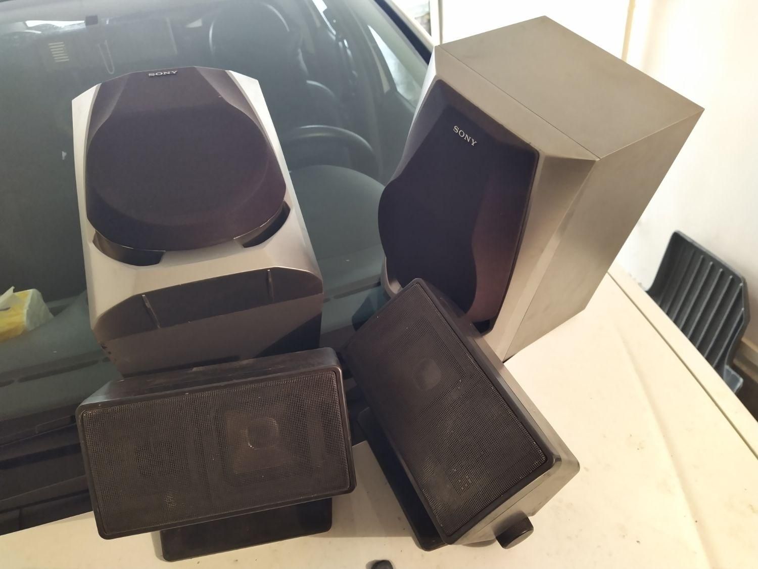 فروش ۴ عدد بلندگو سونی سالم و قوی|سیستم صوتی خانگی|تنکابن, |دیوار