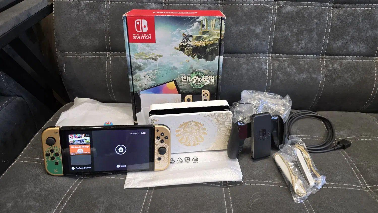 Nintendo switch oled باندل زلدا|کنسول، بازی ویدئویی و آنلاین|تهران, علم و صنعت|دیوار