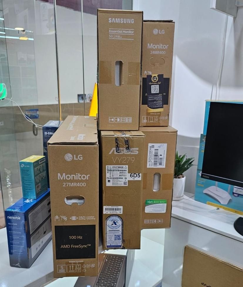 انواع مانیتور های گیمینگ و اداری با گارانتی اصلی|قطعات و لوازم جانبی رایانه|گرگان, |دیوار