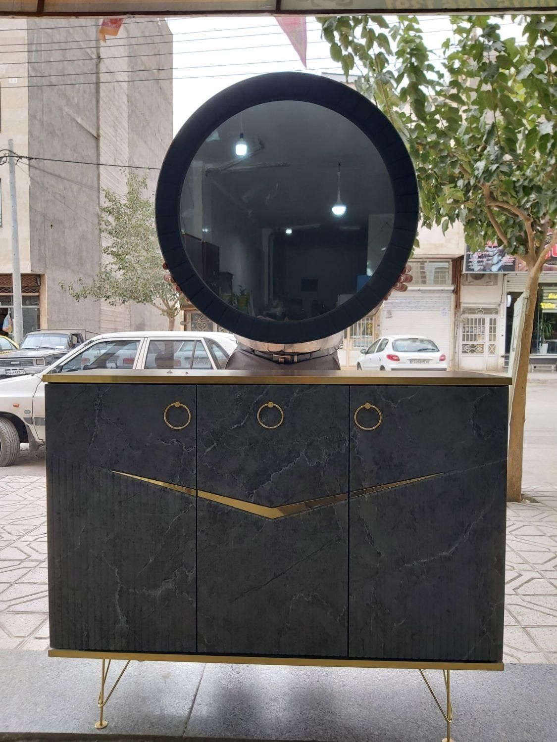 جاکفشی طرح کنسول پایه فلز بی واسطه|جاکفشی، کمد، دراور|مشهد, توس (بلوار توس)|دیوار