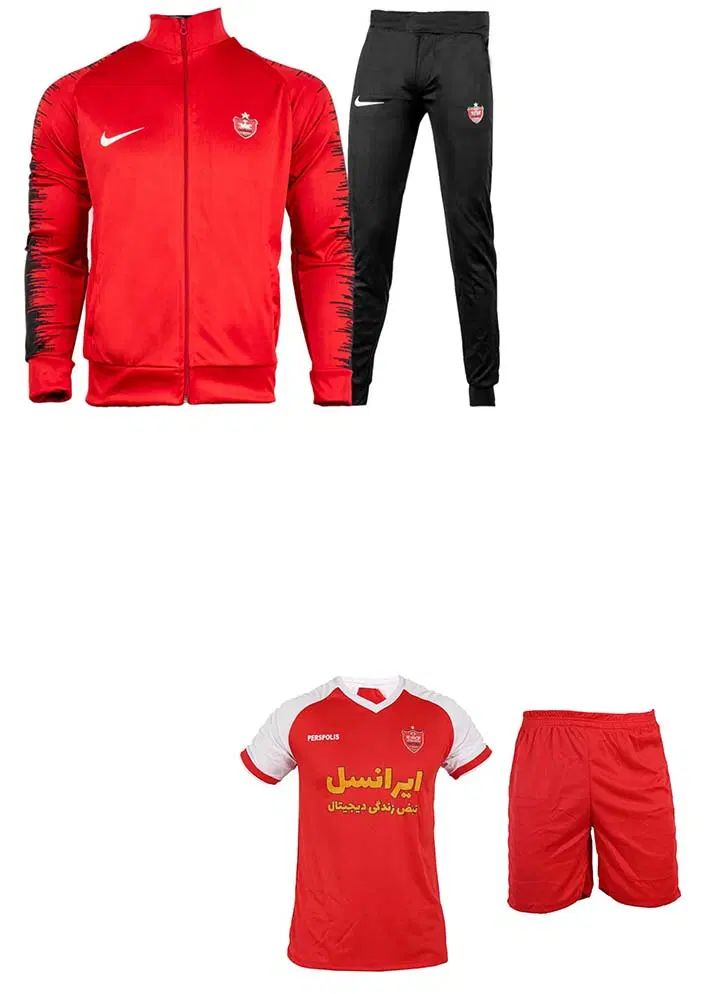 پکیج ست مردانه پرسپولیس+ست تیشرت و شلوار پرسپولیس|لباس|تهران, جمهوری|دیوار