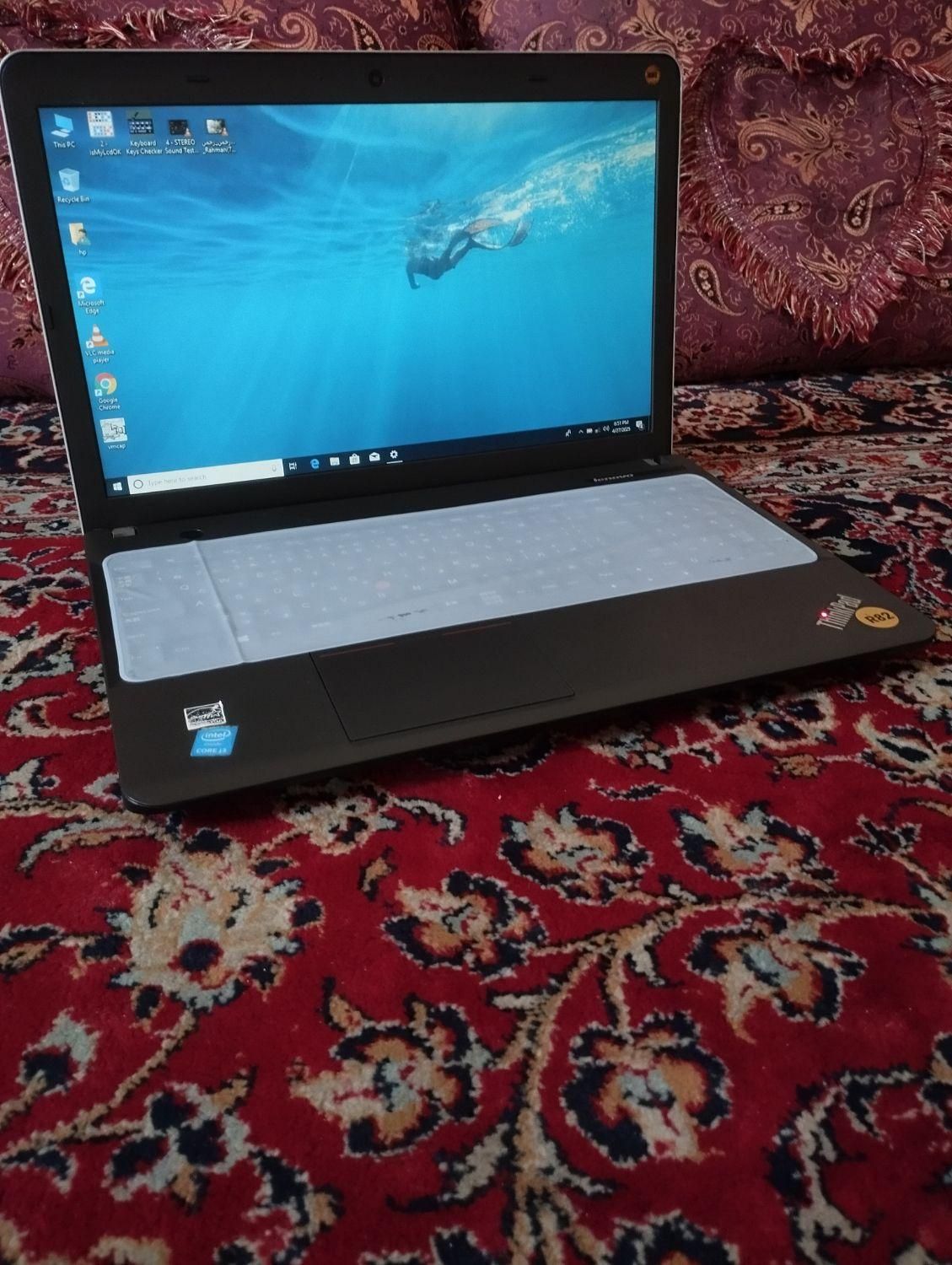 لپ تاپ لینوو E540 درحد ن  نسل ۴ هارد ۷۵۰|رایانه همراه|سراوان, |دیوار