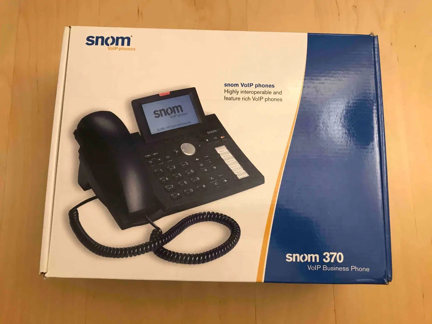 گوشی تلفن اسنوم IP Phone Snom 370|تلفن رومیزی|تهران, جنت‌آباد مرکزی|دیوار