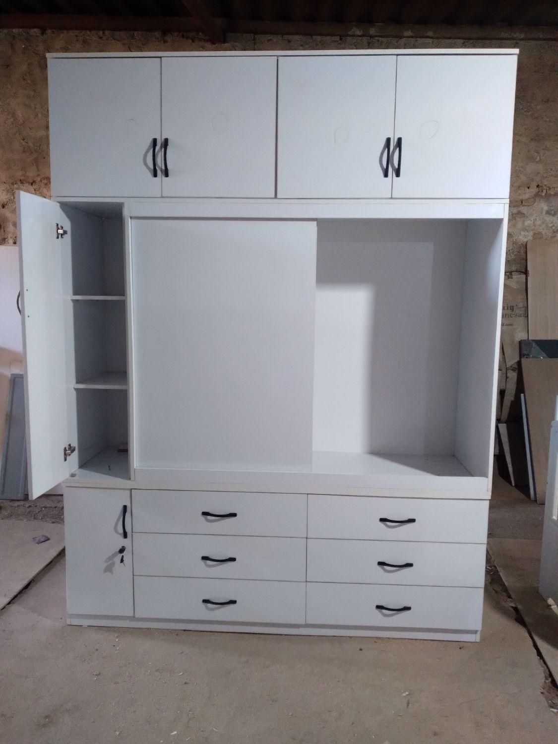 کمد دیواری متحرک 6 کشو|جاکفشی، کمد، دراور|پاکدشت, پاکدشت (مامازند)|دیوار