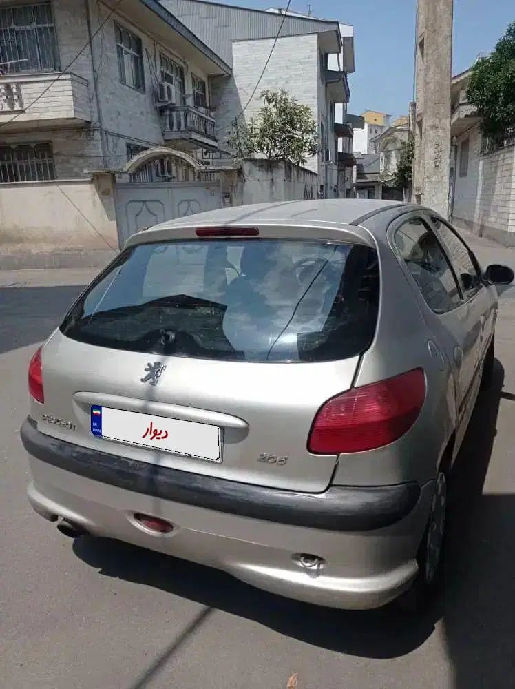 پژو 206|خودرو سواری و وانت|رشت, جانبازان|دیوار