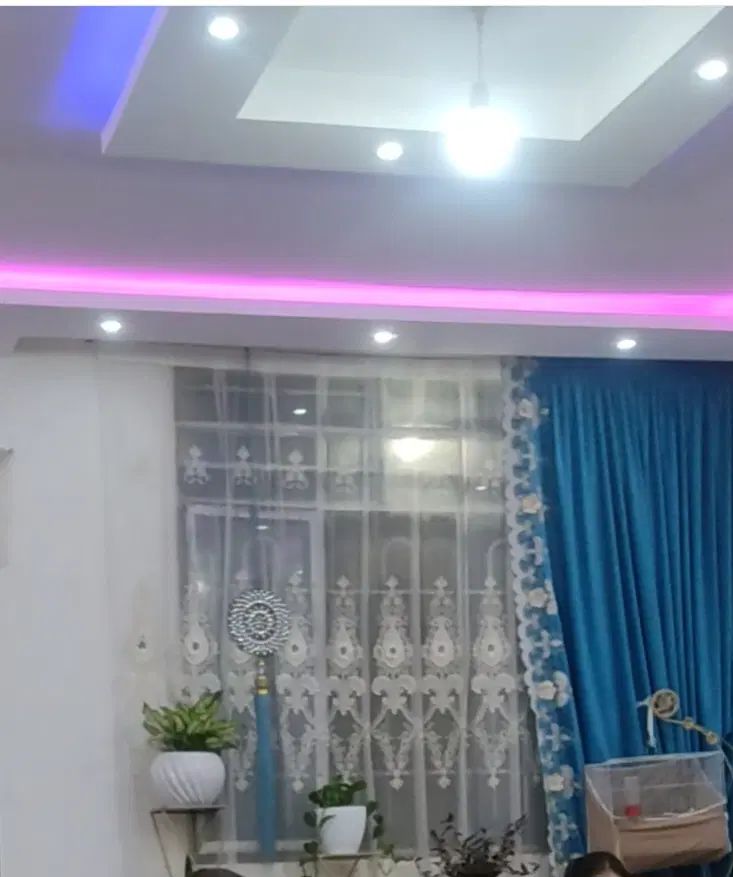 پرده بسیار شیک و خوش دوخت کارترک گهواره|پرده، رانر، رومیزی|مشهد, نوید|دیوار