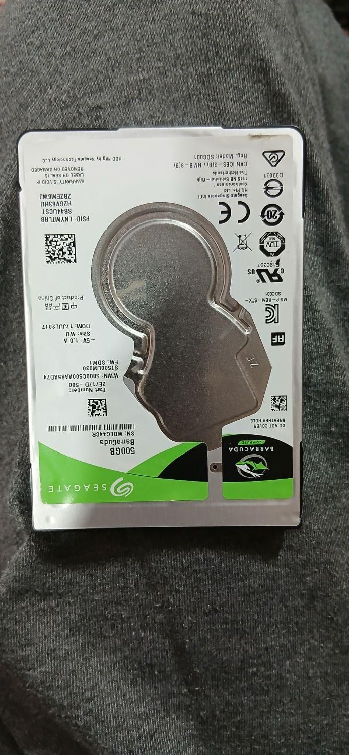 هارد ۵۰۰ گیگ لب تاب hhd همراه تبدیل  پورت  usb|قطعات و لوازم جانبی رایانه|لاهیجان, شقایق|دیوار
