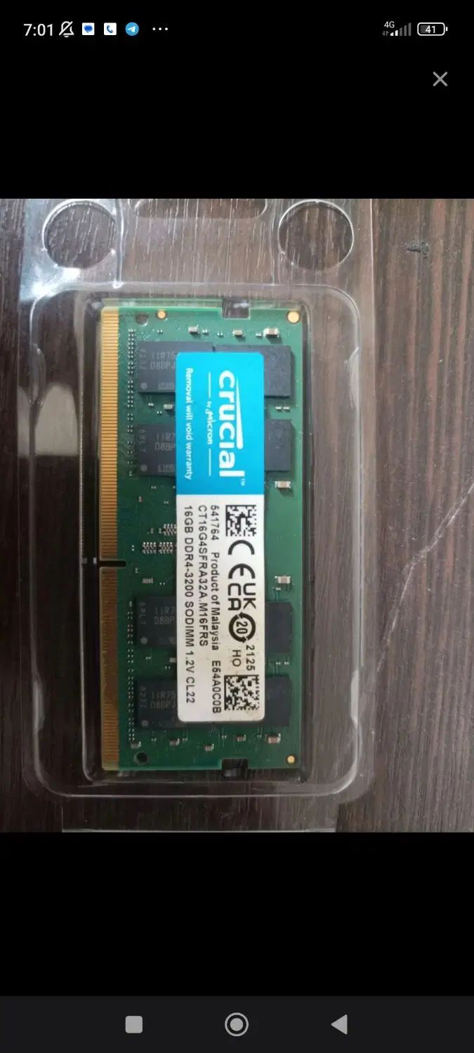 رم لبتاب ۱۶ گیگ، ddr4|قطعات و لوازم جانبی رایانه|تهران, نصرت|دیوار