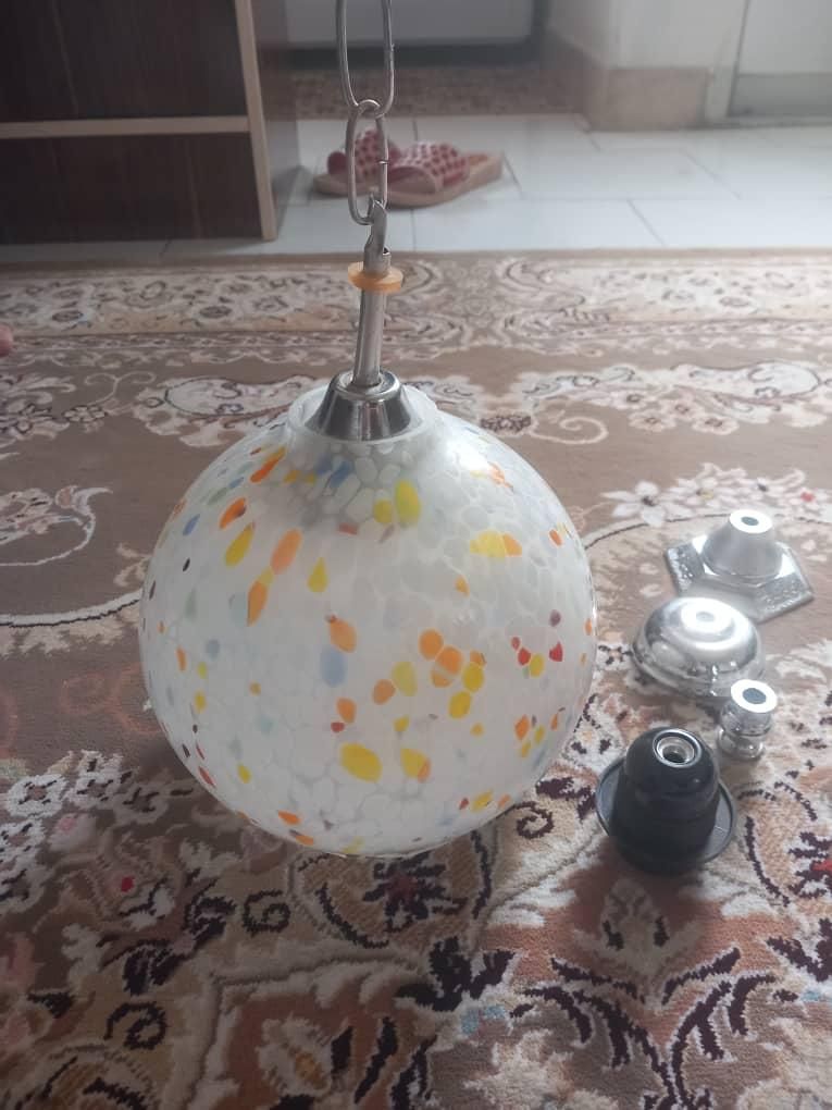 لوسترتک شاخه ای|لوستر و چراغ آویز|رشت, دیانتی|دیوار