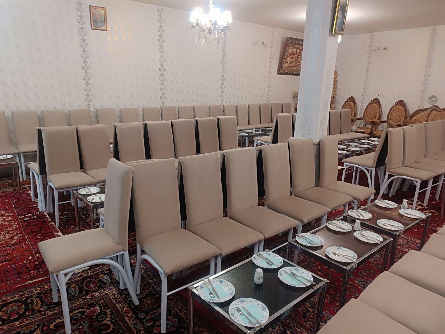 میز و صندلی فلزی تالاری|کافی‌شاپ و رستوران|تبریز, |دیوار