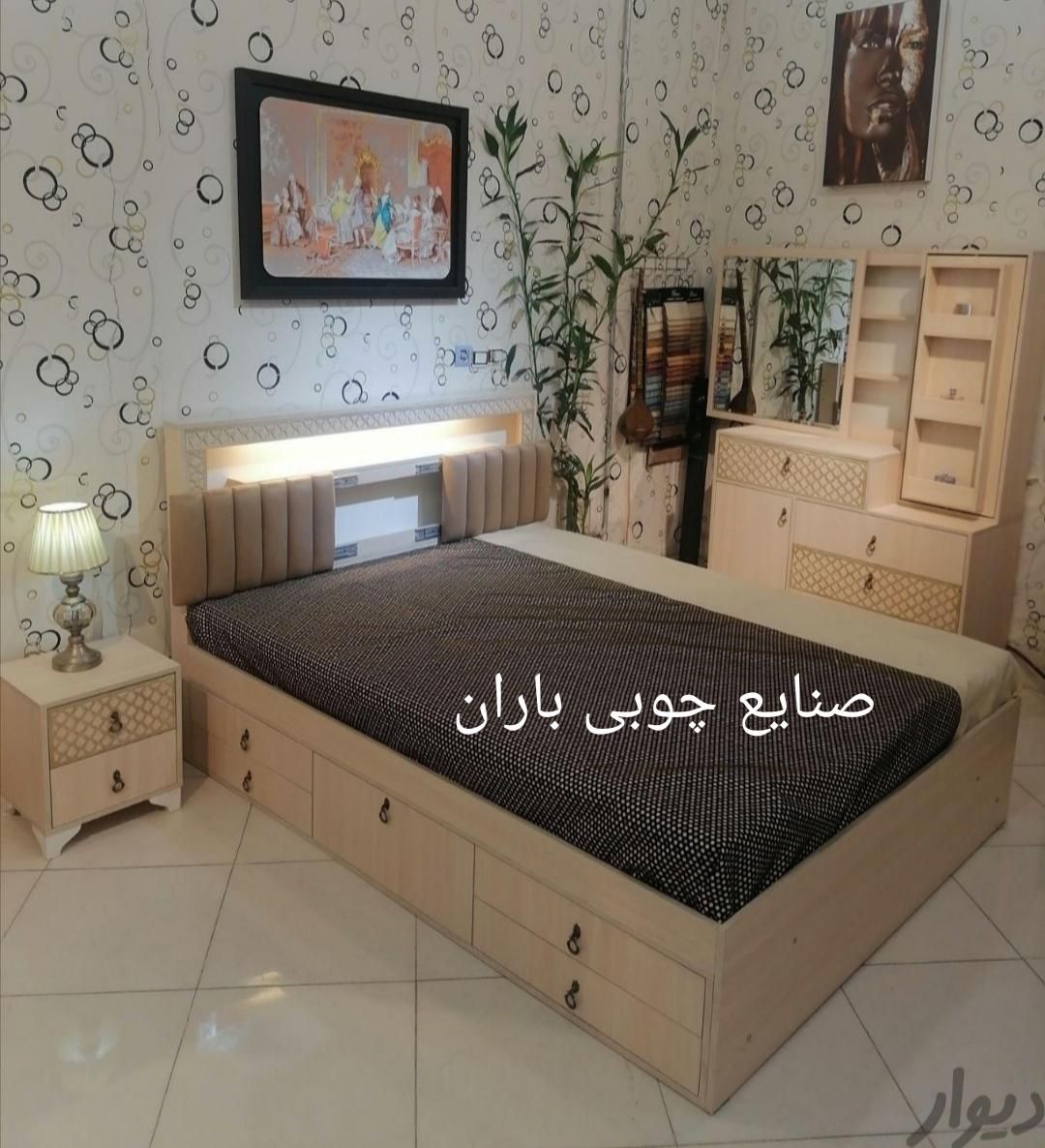 سرویس خواب وتخت مانیار|تخت و سرویس خواب|قم, امامزاده ابراهیم|دیوار