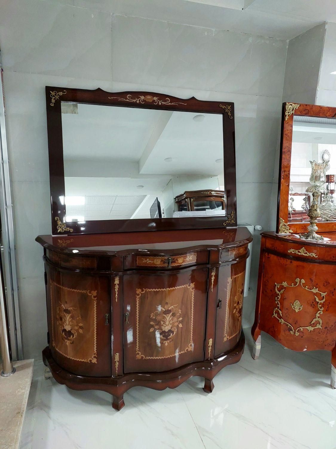 آینه‌کنسول (۳درب) جدید|بوفه، ویترین، کنسول|ارومیه, |دیوار