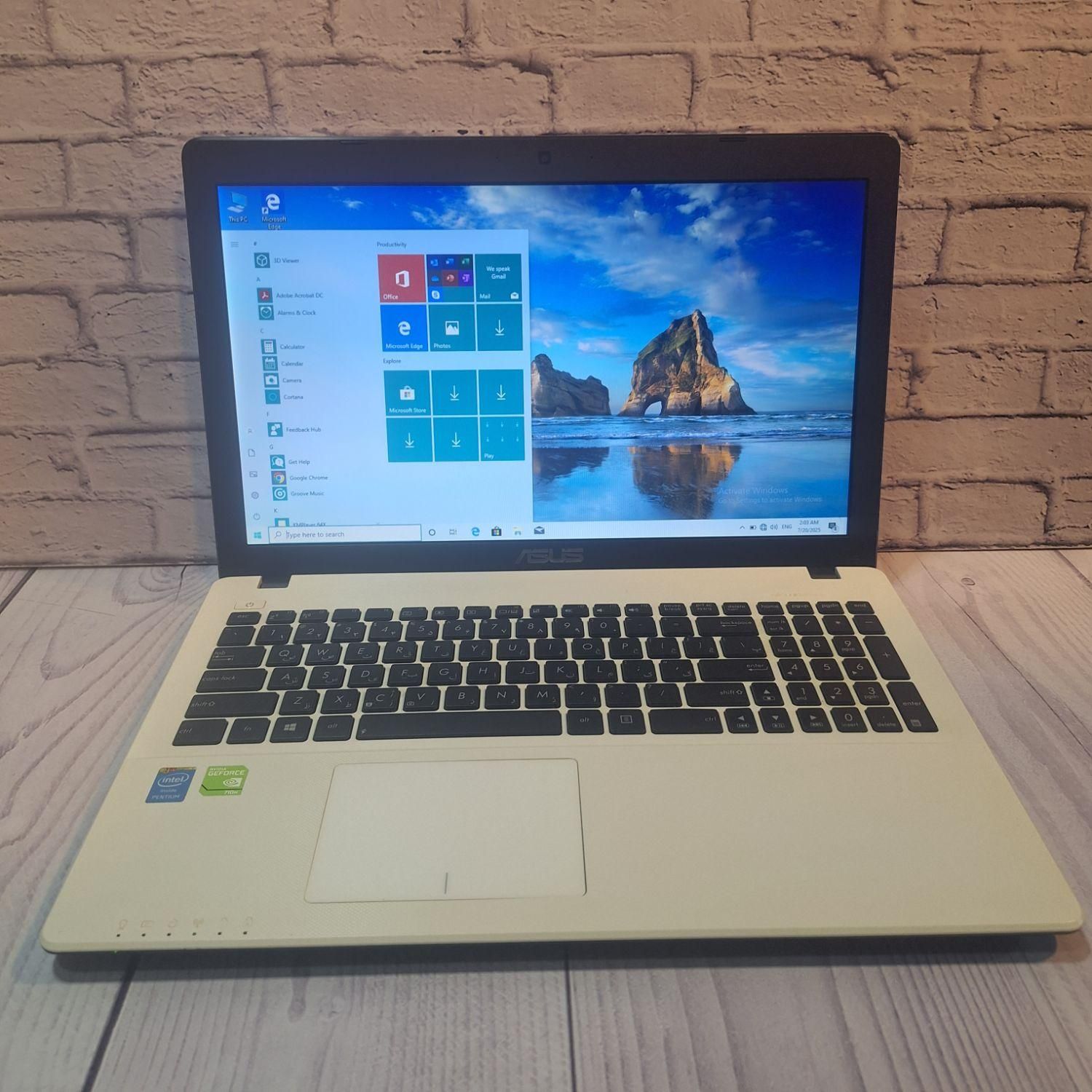 لپ تاپ asus x552c|رایانه همراه|تهران, نیروی هوایی (پیروزی)|دیوار