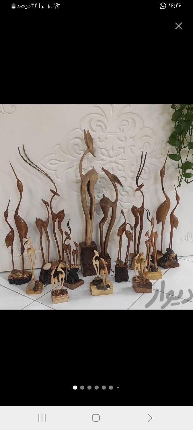کلکسیون مجسمه و ماکت چوبی|کلکسیون و سرگرمی|بروجرد, |دیوار