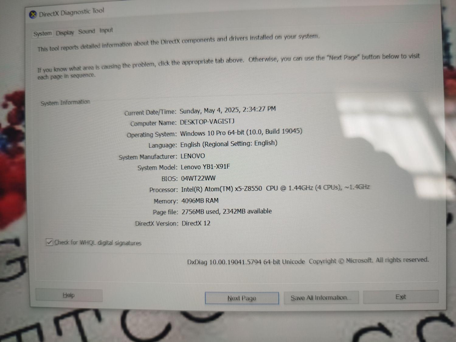 لبتاب Lenovo yogabook|رایانه همراه|تهران, شهران جنوبی|دیوار