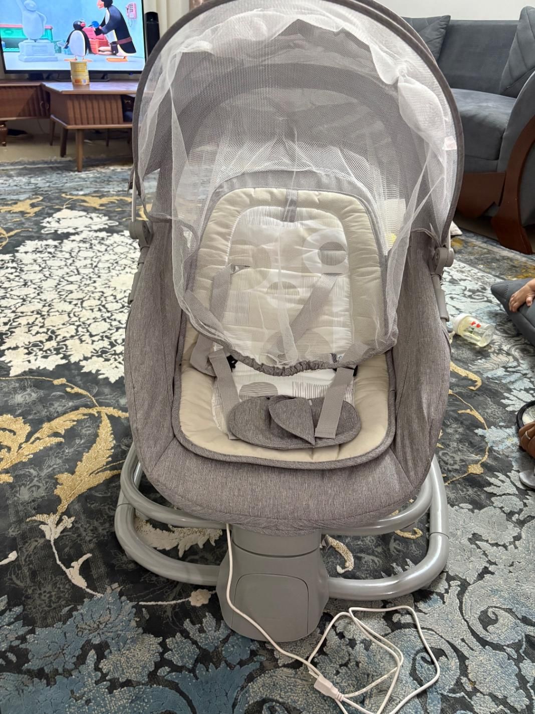 گهواره برقی چهار کاره ماستلا|تخت و صندلی بچه|مشهد, سرافرازان|دیوار