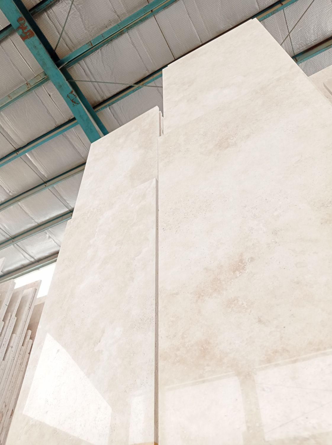 سنگ تراورتن کرم دره بخاری مناسب نما پرداخت|عمدهفروشی|تهران, ازگل|دیوار