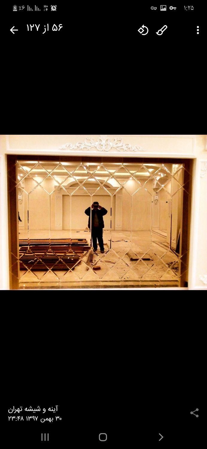 اینه دکوراتیو دیوار چین هر طرح و ابعادی با کیفیت|آینه|تهران, بازار|دیوار
