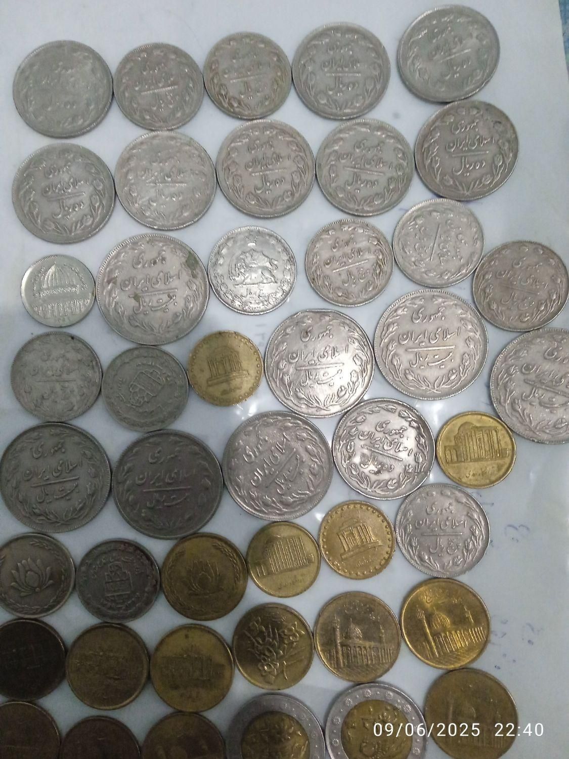 تعدادی‌سکه‌های‌قدیمی‌کمیاب‌بفروش‌میرسد|کلکسیون سکه، تمبر، اسکناس|کرمان, |دیوار