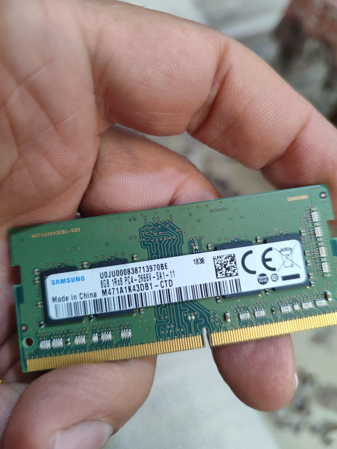 رم ddr4 8 گیگ باس ۲۶۶۶|قطعات و لوازم جانبی رایانه|کرج, ساسانی|دیوار