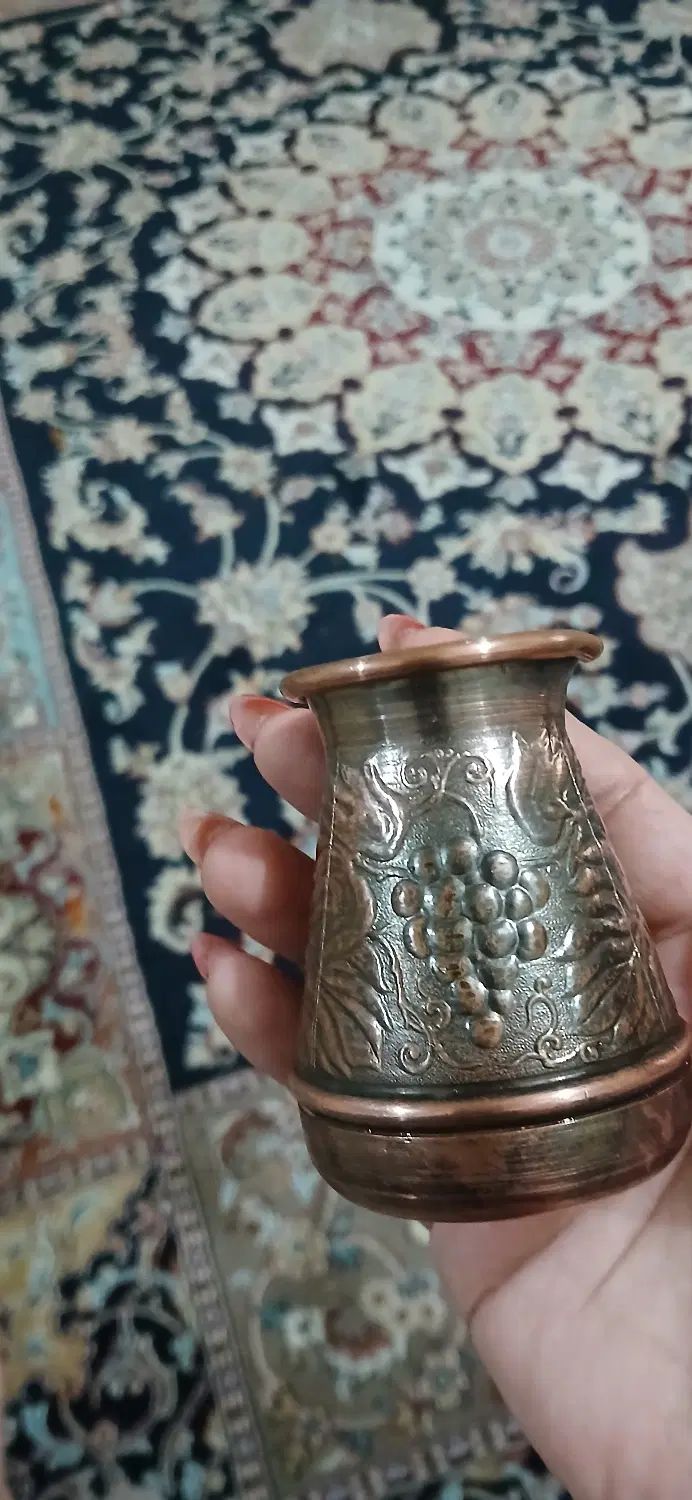 قهوه خوری قدیمی مسی|کلکسیون اشیاء عتیقه|رشت, سلیمانداراب|دیوار