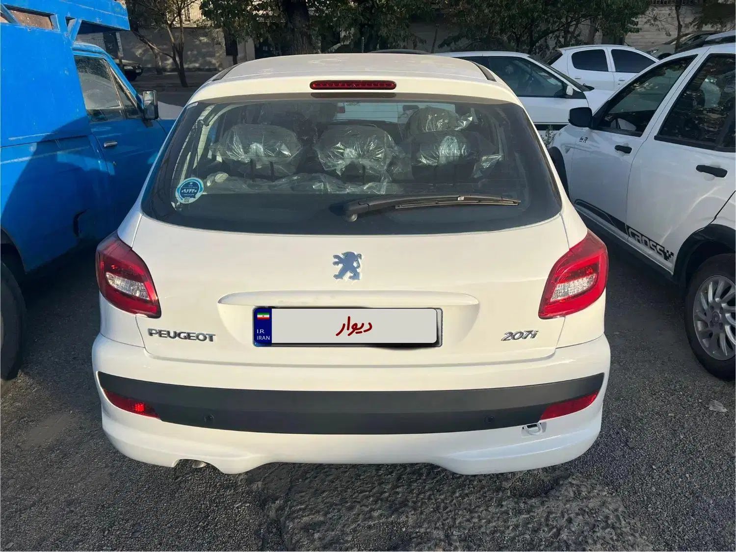 ۲۰۷اتوماتیک سقف فلز صفر کیلومتر مدل ۴۰۴|خودرو سواری و وانت|تهران, جوادیه تهرانپارس|دیوار