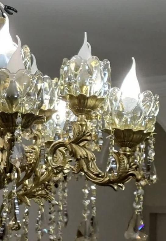 لوستر آرامیس  ۱۶ شعله|لوستر و چراغ آویز|بروجرد, |دیوار