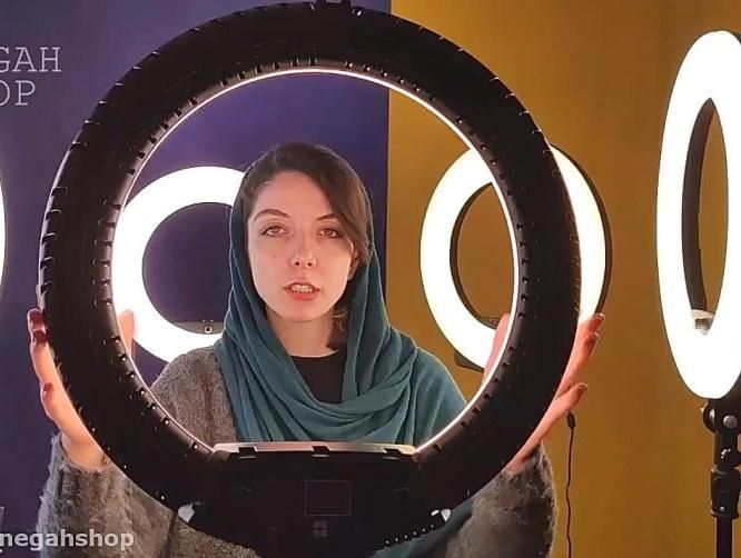 بورس رینگ لایت بهمراه پایه 7رنگ و 3رنگ درسایزمختلف|دوربین عکاسی و فیلم‌برداری|قم, امامزاده ابراهیم|دیوار