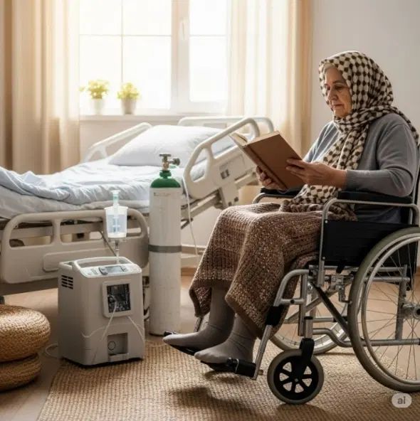 اجاره و فروش ویلچر تخت بیمار اکسیژن ساز خانگی ...|پزشکی|مشهد, جنت|دیوار