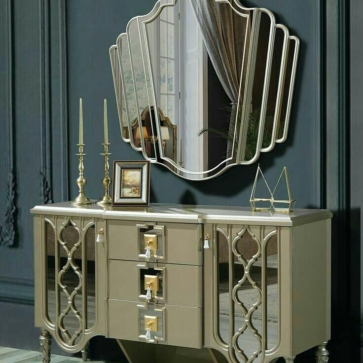 آینه کنسول صدفی  ترک|بوفه، ویترین، کنسول|اردبیل, |دیوار