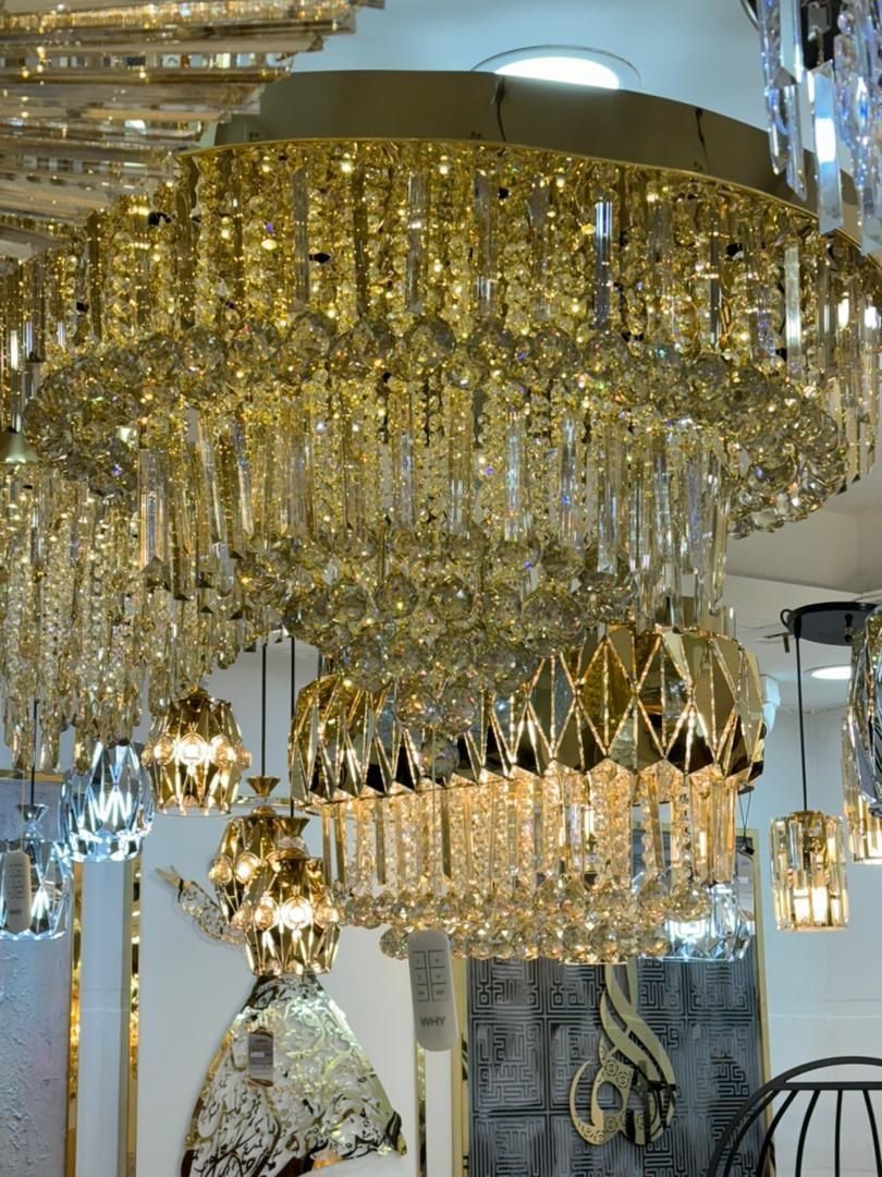 لوستر ژینا|لوستر و چراغ آویز|اهواز, گلستان|دیوار