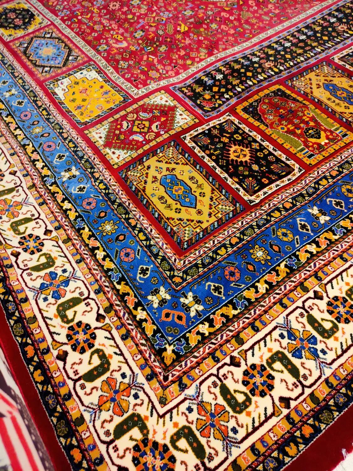 فرش۹ متری اسپادانا کاشان ۷۰۰شانه در حدنو|فرش|کرج, فاز ۳ مهرشهر|دیوار