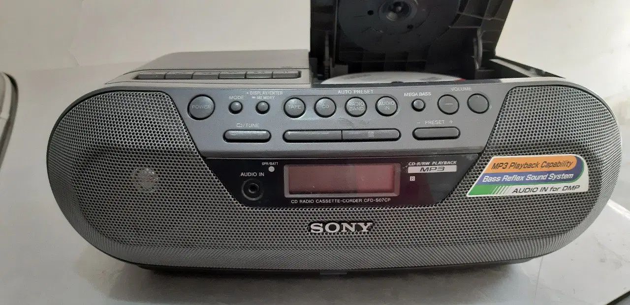 ضبط سونی Sony CFD-S07CP|سیستم صوتی خانگی|تهران, شهرآرا|دیوار