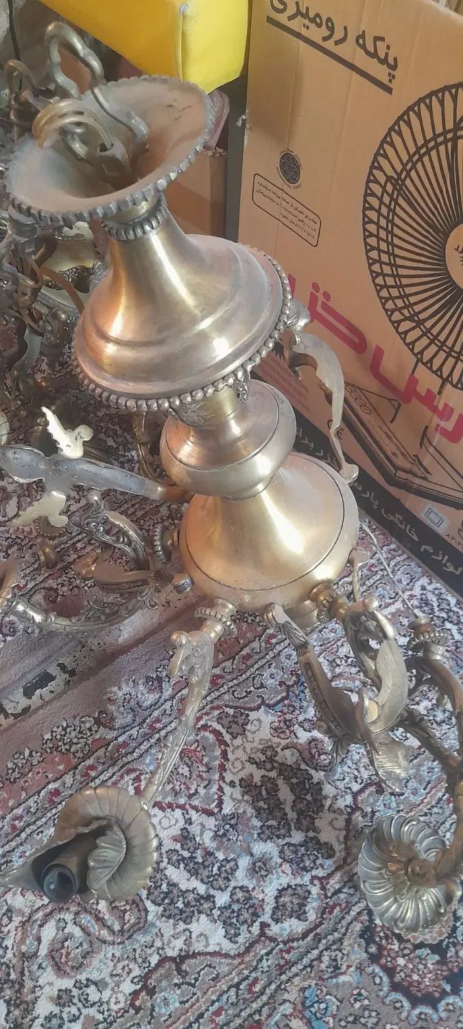۳ عدد لوستر قدیمی|لوستر و چراغ آویز|تهران, تهرانپارس شرقی|دیوار