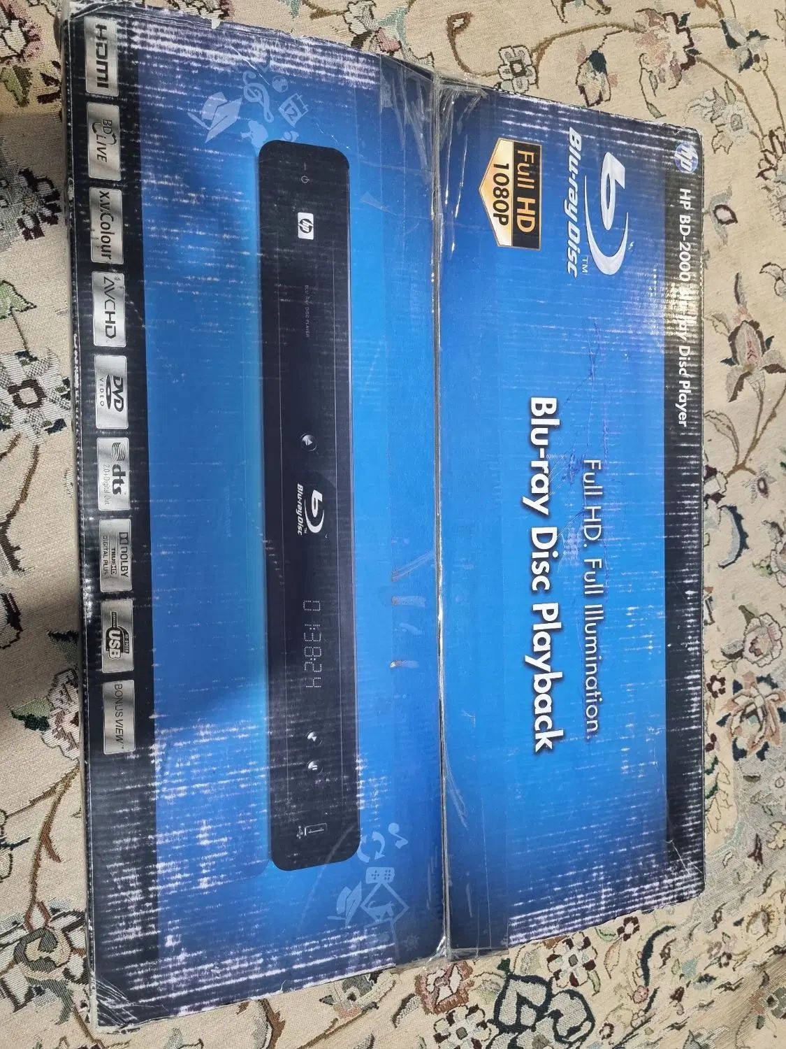 DVD بلو ری hp اصلی|پخش‌کننده DVD و ویدیو|شیراز, شهرک فرزانگان|دیوار