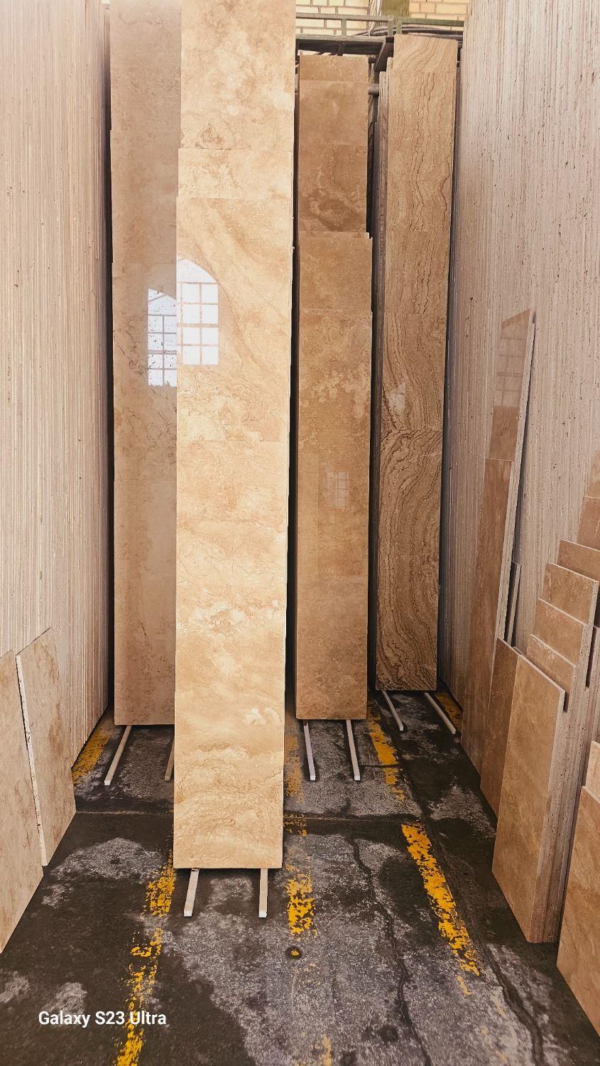 تولیدی سنگ تراورتن عسلی نما 53326|عمدهفروشی|اصفهان, شهرک شهید منتظری|دیوار