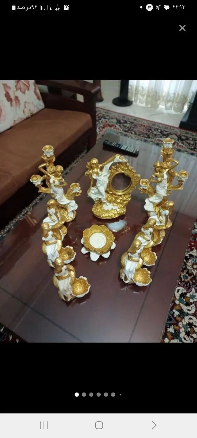 هفت سین و مناسب سفره عقد   سرویس گیلاس خوری۷ پارچه|صنایع دستی و سایر لوازم تزئینی|تهران, سنائی|دیوار