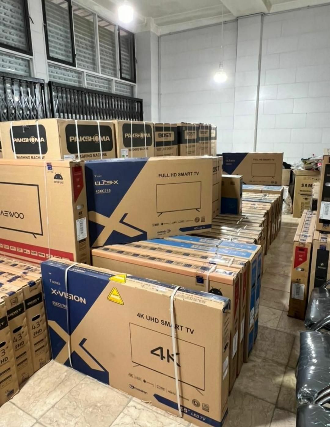 تلوزیون ایکس ویژن ۳۲ ۴۳ ۵۰ ۵۵ ۶۵ اینچ نواکبند|تلویزیون و پروژکتور|تهران, بازار|دیوار