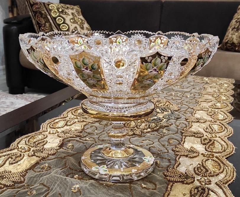 ظروف کریستال چک اصل|صنایع دستی و سایر لوازم تزئینی|قزوین, |دیوار